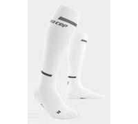 L CEP Womens Tall Compression Socks White Size