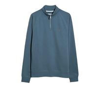 (L, Chalk Blue) Farah Mens Quarter Zip Sweatshirt