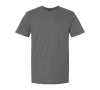 (L, Charcoal) Gildan Mens Plain Lightweight T-Shirt