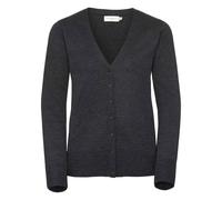 Russell Collection Ladies/Womens Elegant V-neck Knitted Card BC1013