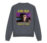 (L, Charcoal) Star Trek Unisex Adult Balance of Terror Sweatshirt