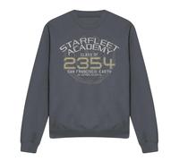 (L, Charcoal) Star Trek Unisex Adult Graduation Captain Sisko Sweatshirt