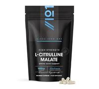 L-Citrulline Malate 1500mg with BioPerine® - 90 Vegan Capsules - High Strength Fermented Amino Acid Supplement - 45 Day Supply - Resealable and Recyclable Pouch by Alpha01