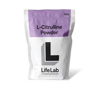 L-Citrulline Powder 500g - L Citrulline Purity 99.87% Amino Acid Supplement for Nitric Oxide and Performance Support Vegan & Vegetarian L-Citrulline Powder by LifeLab Supplements.