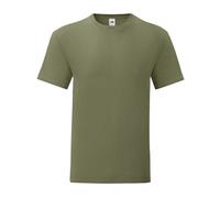 Fruit of the Loom Men's Iconic 150 T-Shirt in Olive | Size: Large Fruit Of The Loom Olive L