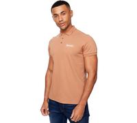 Bench Mens Polo Shirt Short Sleeves Polos Tshirt Summer Plain Cotton Pique Shirt Casual Top Clay L