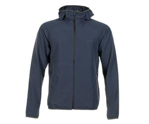 L Commuter Hooded Track Jacket Dark Blue, Small