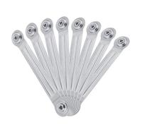 L Continue 8 Pack Glider Bracket Hardware, Hardware Center Distance 7-1/2" and Bolt Hole Diameter 1/4".