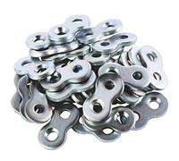 L Continue Figure 8 Fastener or Table Fasteners, Heavy Duty Steel and Galvanized Exterior. (30 Pack)