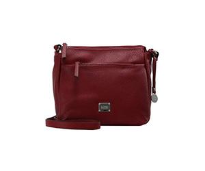 L.Credi Budapest Women’s Cross-Body Bag, Red (Rot), 9x23x25 centimeters (B x H x T)