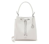 L.Credi Ebony pouch bag 28 cm white