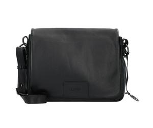 L.Credi Eva shoulder bag leather 31 cm black