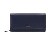 L.Credi Evelyn wallet leather 20 cm blue