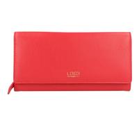 L.Credi Evelyn wallet leather 20 cm red
