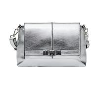 L.Credi Pamela Shoulder Bag 26 cm silver colored
