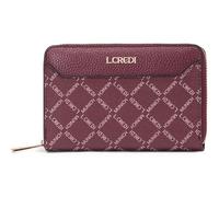 L.Credi Purse Filiberta Zip Around Wallet Cherry Shade Berry | Zipped compartment on the back