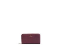L.Credi Purse Perla Zip Around Wallet Cherry Shade Berry
