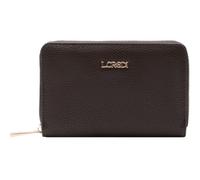 L.Credi Purse Perla Zip Around Wallet Chocolate Dark Brown