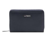 L.Credi Purse Perla Zip Around Wallet Marina Dark Blue