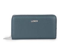 L.Credi Purse Perla Zip Around Wallet Night Sea Blue-Grey