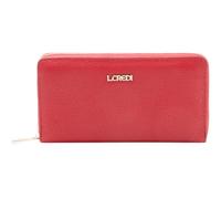 L.Credi Purse Perla Zip Around Wallet Red