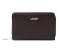 L.CREDI purse Perla Zip Around Wallet S Chocolate