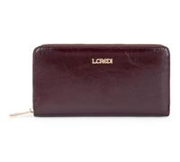 L.Credi Purse Sohanni Zip Around Wallet Cherry Shade Berry