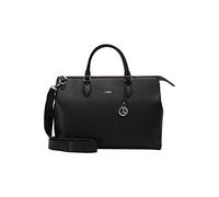 L.CREDI Women Ella Handbag, Black, One Size