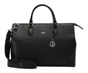 L.CREDI Women Ella Handbag, Black, One Size
