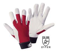 L+D 1706-11 Gloves White/Red Nappa Leather EN 388 CAT II