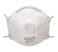 L+D 26184 Dust Mask Valved FFP3 EN 149 10 pcs Respirator P3 Vent