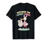 L&D Nurse OBGYN Hatching The Cutest Chicks Stork Midwife T-Shirt