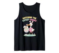 L&D Nurse OBGYN Hatching The Cutest Chicks Stork Midwife Tank Top