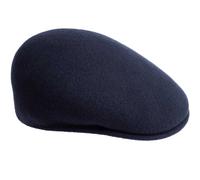 (L, Dark Blue) Kangol Unisex Adult 504 Wool Flat Cap
