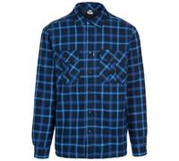 Trespass Mens Rapeseed Check Shirt - Dark Blue - Dark Blue - L
