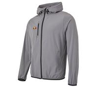 (L, Dark Grey) Ellesse Mens 2023 Losali Chest Pocket Adjustable Hood Full Zip Golf Jacket