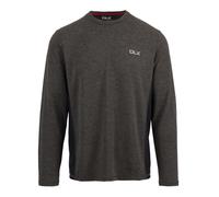 (L, Dark Grey Marl) Trespass Mens Charlie Long-Sleeved T-Shirt