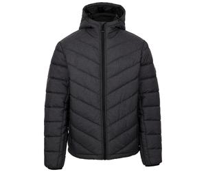 (L, Dark Grey Marl) Trespass Mens Padded Casual Jacket Coat Didmarton