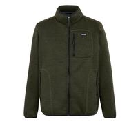 Regatta Mens Barlee Marl Full Zip Fleece Jacket - Dark Khaki - L - Dark Khaki - 100% Polyester