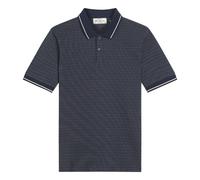 Ben Sherman Men's Jacquard Polo Shirt in Dark Navy | Size: Large Ben Sherman Dark Navy L