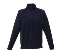 (L, Dark Navy) Regatta Mens Micro Zip Neck Fleece Top (170 GSM)