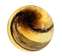 l-dgifts Glass Stone Shaped Multicoloured Planet Lamp Hand Made Home Decor Mood Lighting Led Table Lamp Floor Lights Globe Desk Lamp Relaxing Therapeutic Spa Lamp Efficiency A+++