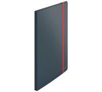 Leitz A4 Plus Display Book, 20 Pockets, 40 Sheet Capacity, Cosy Range, Velvet Grey, 46700089