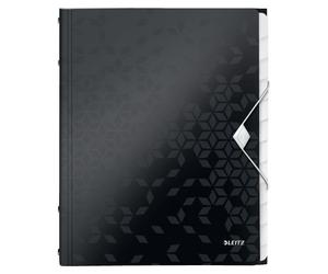 L:Divider Book WOW A4 PP 12tabs black