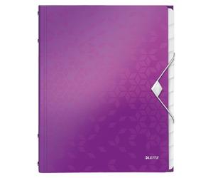 L:Divider Book WOW A4 PP 12tabs purple