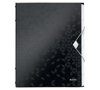 L:Divider Book WOW A4 PP 6tabs black