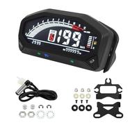 L E D Adjustable Speedometer 10000 RPM Display Odemeter Tachometer Gaugr Moto Dashboard for 1 2 4 Cylinder