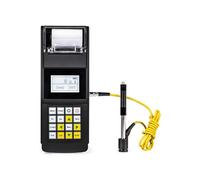 L eeb140 Portable Hardness Meter With Built-in Thermal Printer 600 Groups Memory Rechargeable Battery