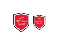 L-eeeds - Edible 4" and 3" ANY FOOTBALL TEAM badge cake Toppers Cake decorations NOT-PRECUT premium ICING paper - /Scottish/English- United/City/Athletic/town