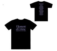 (L) Element Of Crime Morgens Um Vier Tour T-Shirt Schwarz T-Shirt S